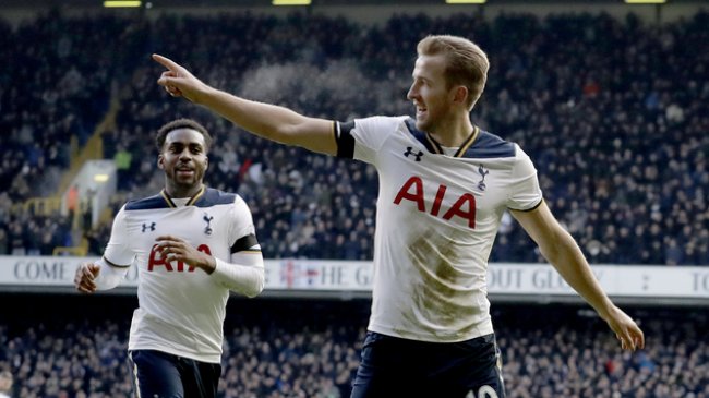 Tottenham 4:0 West Brom. Hat-trick Kane'a. 