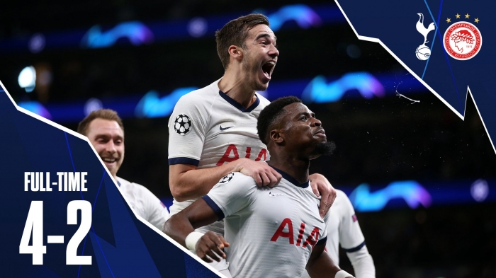 Tottenham Hotspur 4:2 Olympiacos Pireus! 